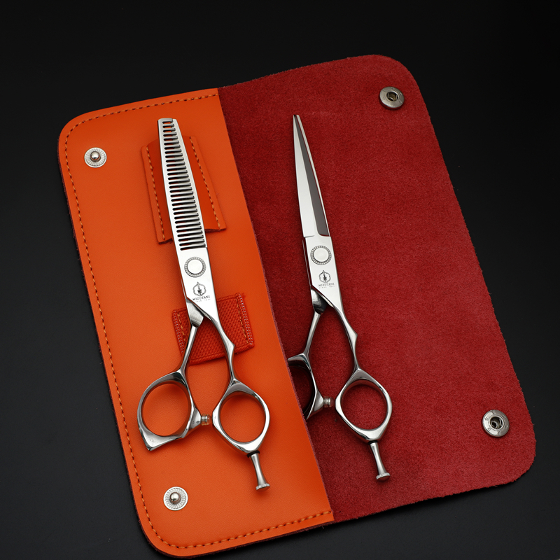 Flat scissors+seamless tooth scissors