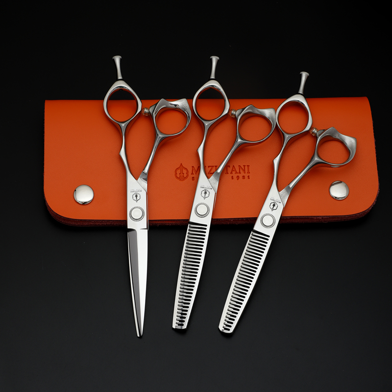 Flat scissors + normal tooth scissors + seamless tooth scissors